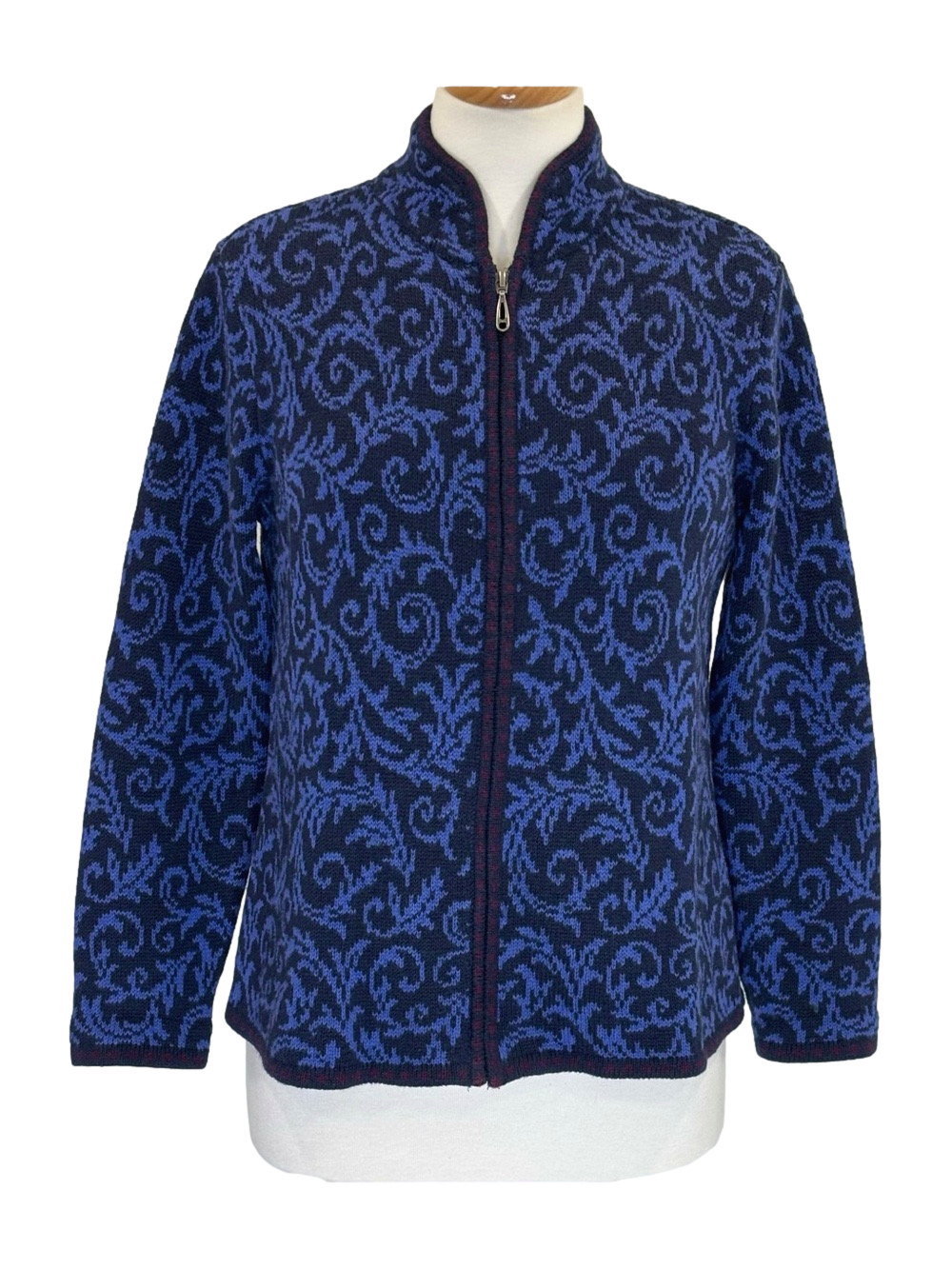 Nomadic Traders navy nordic cardigan